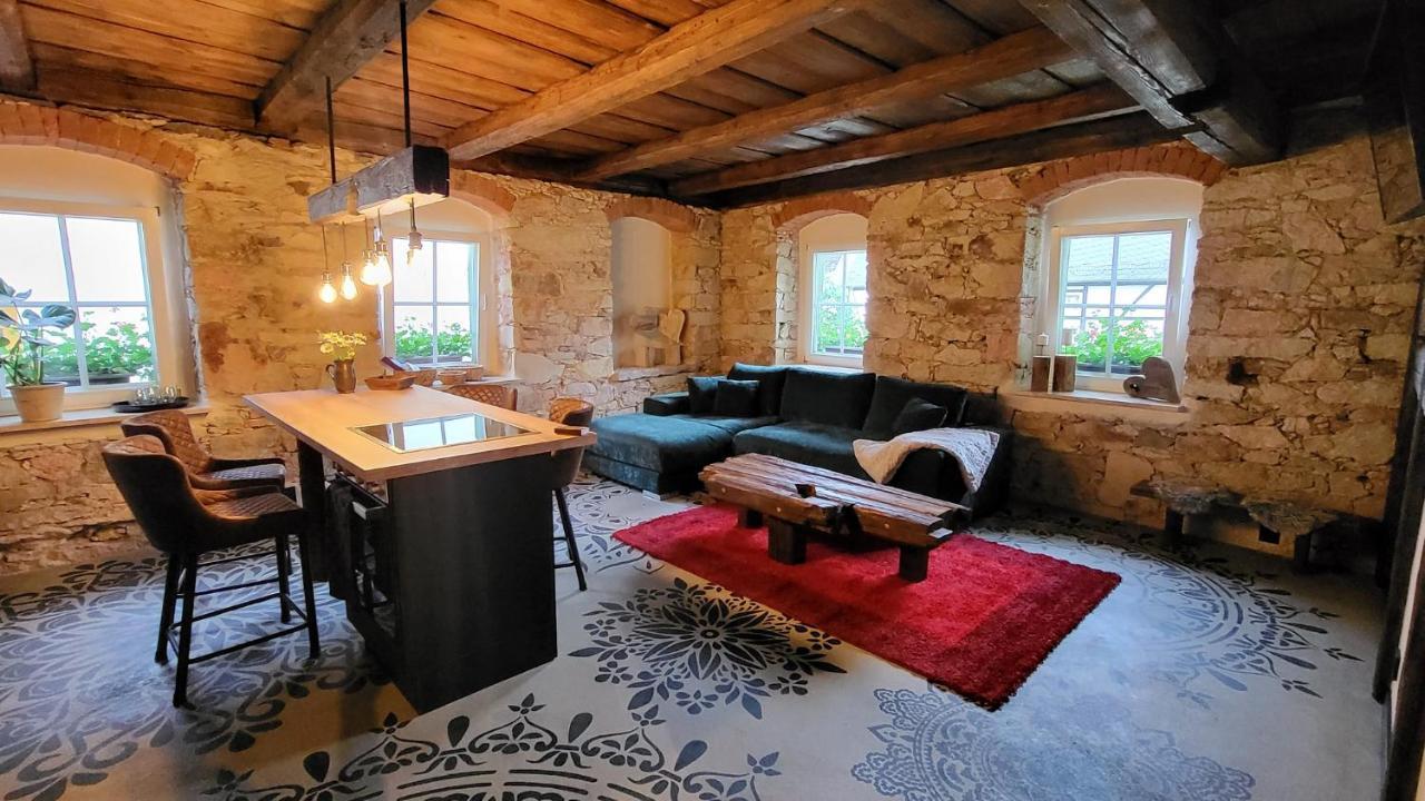 Apartamento Urlaub Auf Dem Bauernhof Augustusburg Exterior foto