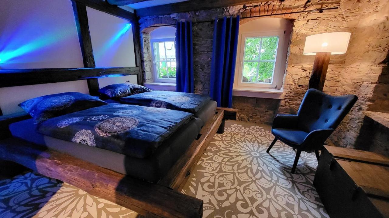 Apartamento Urlaub Auf Dem Bauernhof Augustusburg Exterior foto